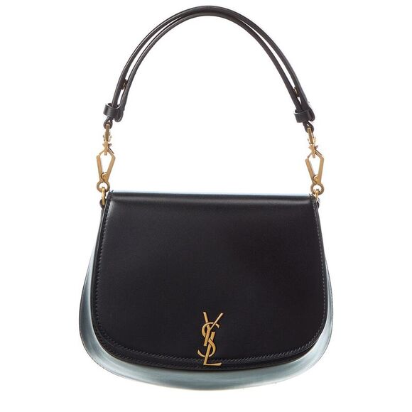 Saint Laurent Voltaire Top Handle Leather Satchel - Picture 1 of 5